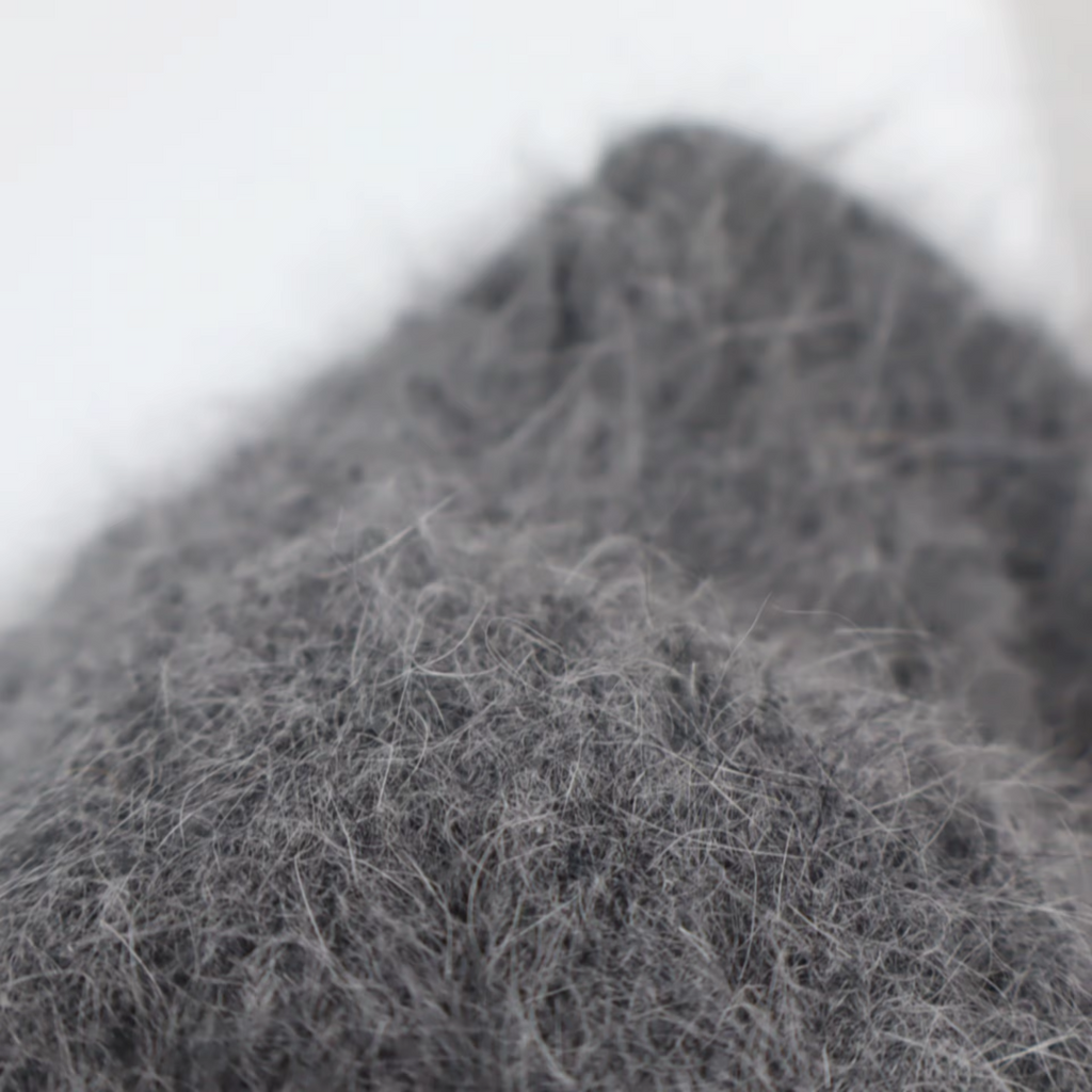 Autumn Winter Rabbit Fur Knitted Beanie Warm Ear Protection Thickened Woolen Hat for Men Women