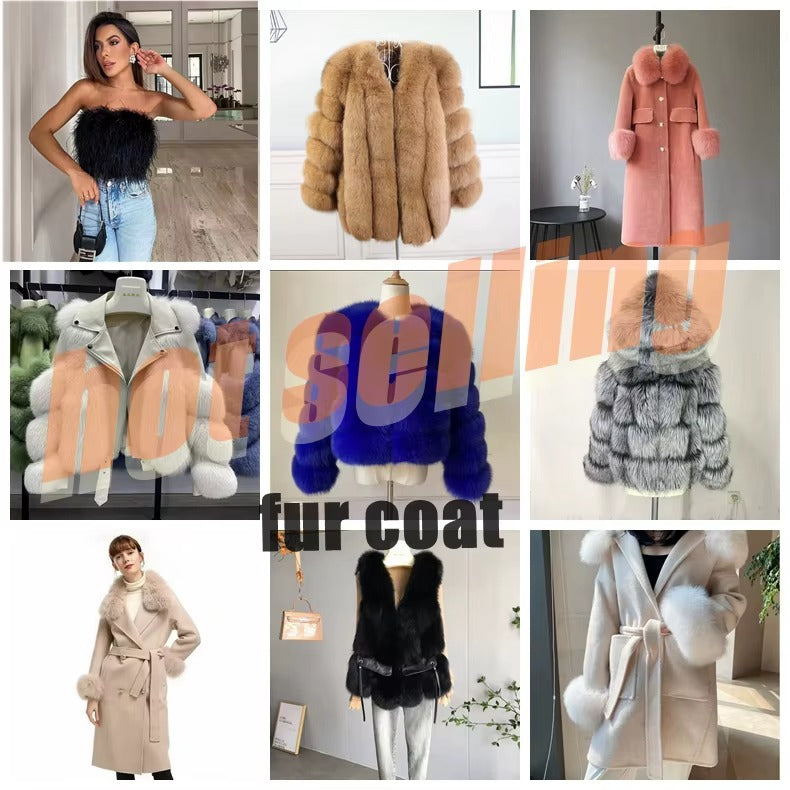 Women Autumn Winter Double-Sided Wool Coat