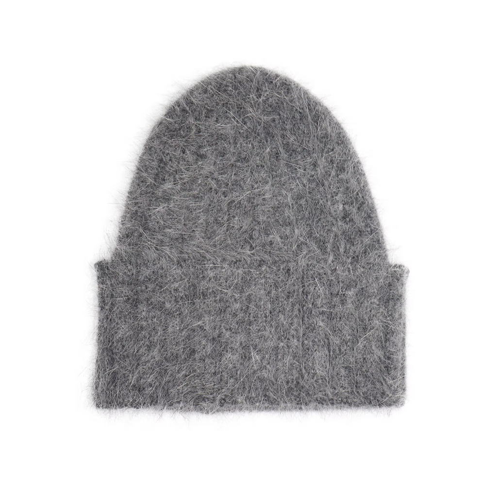 Autumn Winter Rabbit Fur Knitted Beanie Warm Ear Protection Thickened Woolen Hat for Men Women