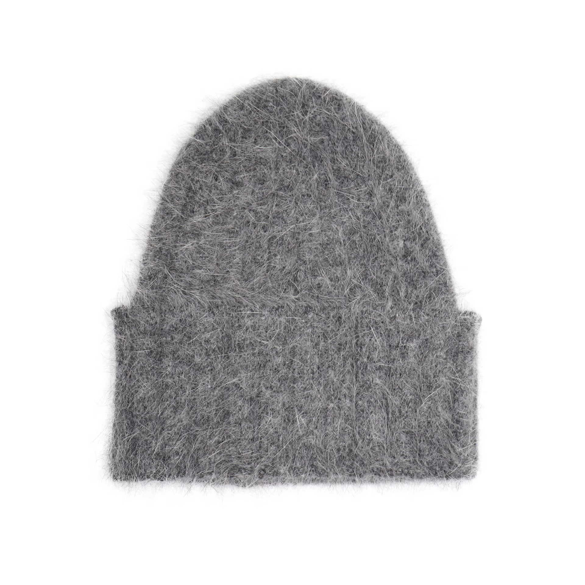 Autumn Winter Rabbit Fur Knitted Beanie Warm Ear Protection Thickened Woolen Hat for Men Women